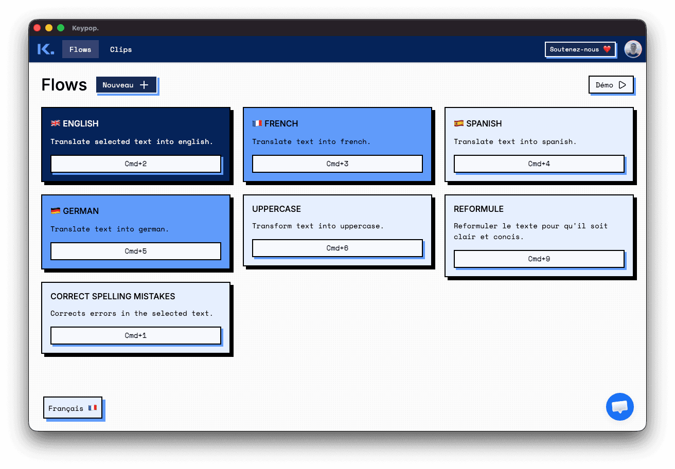 keypop app demonstration